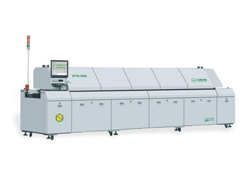 KTR-800 Effective Lead Free Reflow Oven With 8 Heating Zones